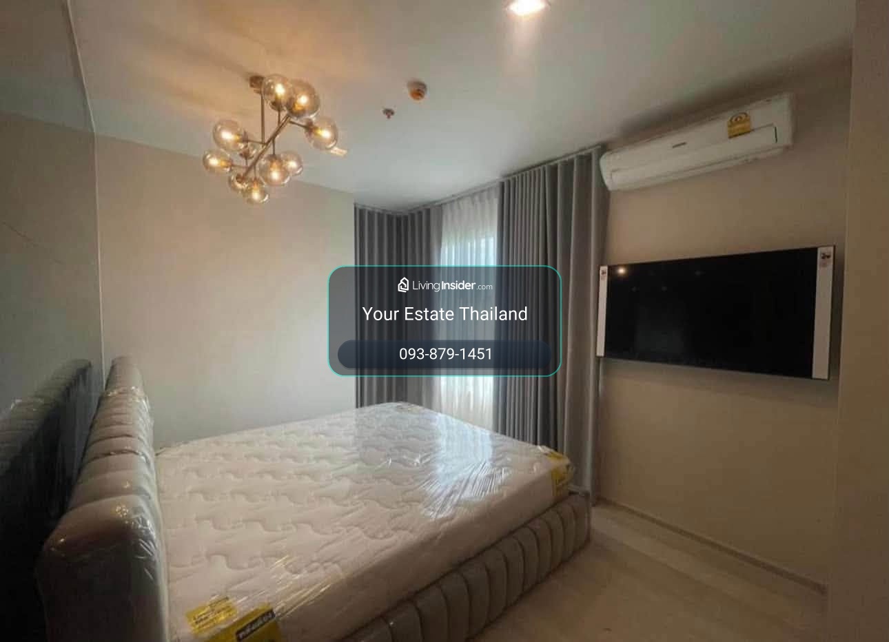 Life one wireless condo, beautifully decorated room, 2 bedrooms, available and ready for rent. – รูปที่ 3