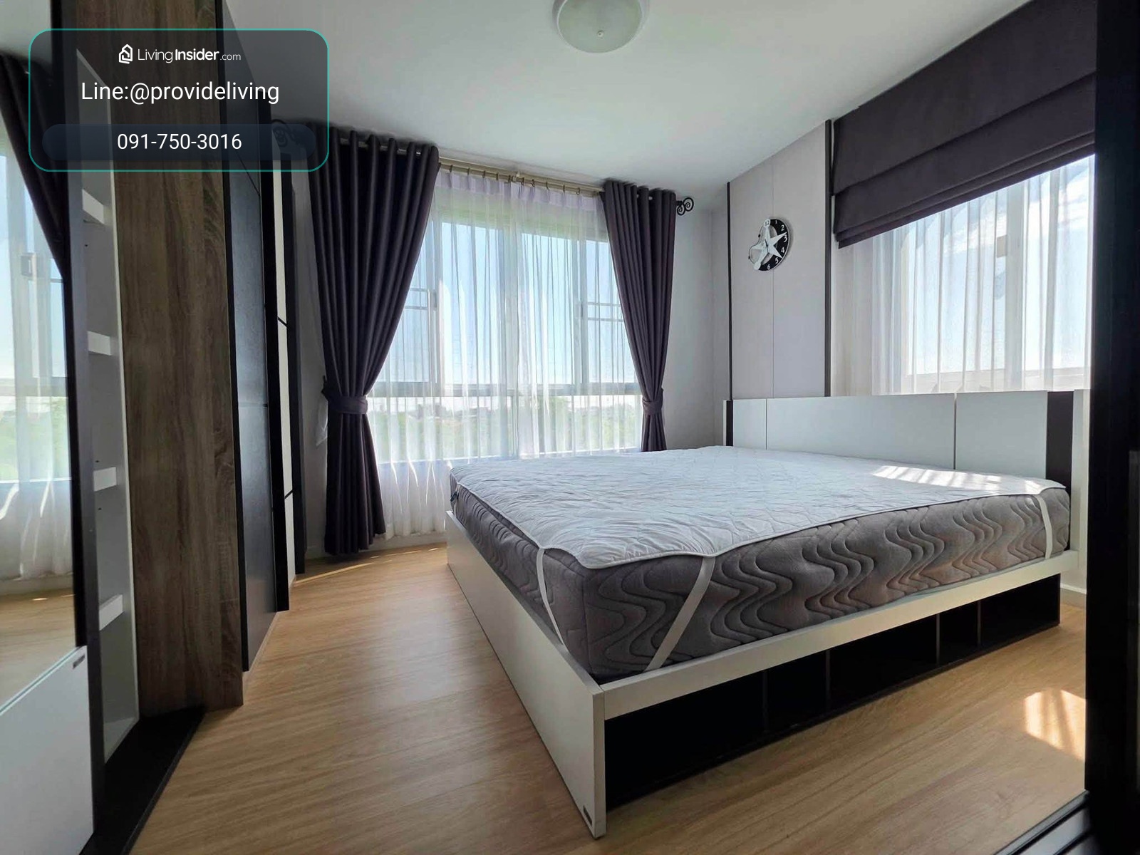 📣ขาย Dcondo Campus Rangsit Phase2 |ห้องรีโนเวทใหม่ มีกระจกกั้น ห้องมุม 📞091-7503016 แคทค่ะ – รูปที่ 3