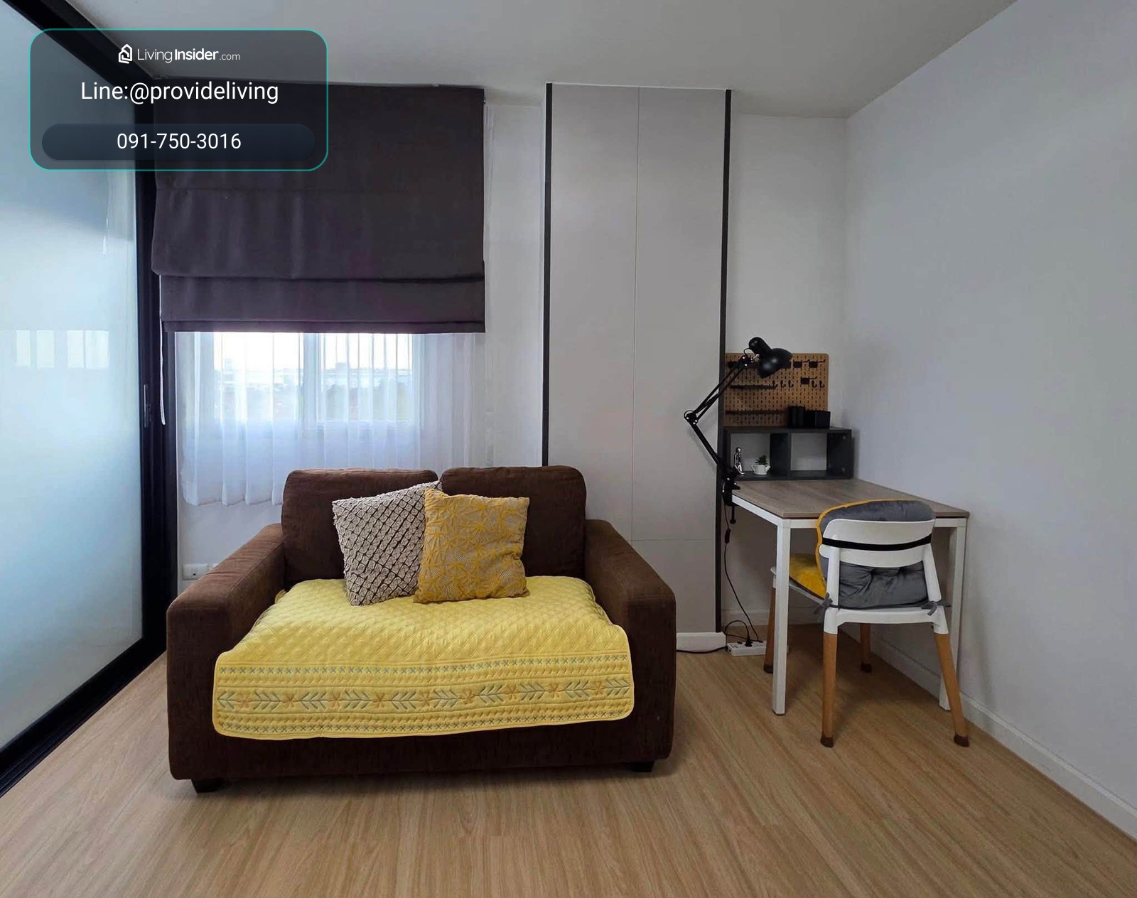 📣ขาย Dcondo Campus Rangsit Phase2 |ห้องรีโนเวทใหม่ มีกระจกกั้น ห้องมุม 📞091-7503016 แคทค่ะ – รูปที่ 2