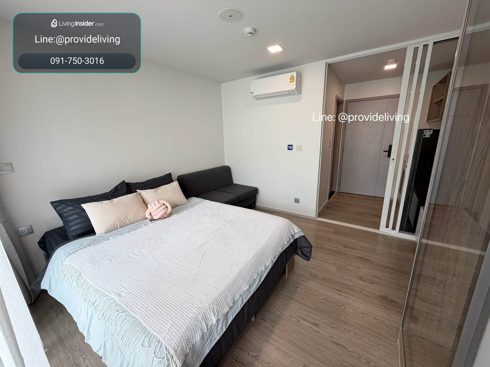 📣ให้เช่า Kave Town Island วิวสระ |ตึก E ชั้น6 พร้อมเข้าอยู่ 📞091-7503016 แคทค่ะ – รูปที่ 3