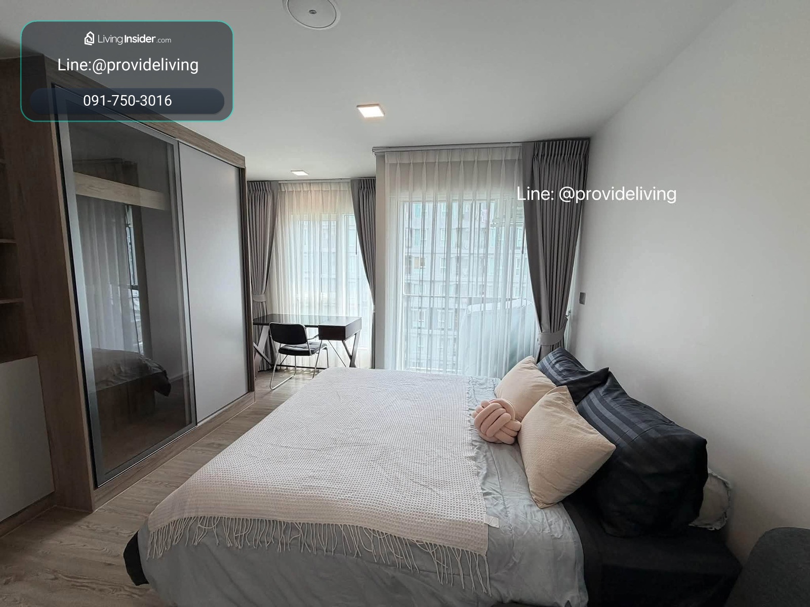 📣ให้เช่า Kave Town Island วิวสระ |ตึก E ชั้น6 พร้อมเข้าอยู่ 📞091-7503016 แคทค่ะ – รูปที่ 2
