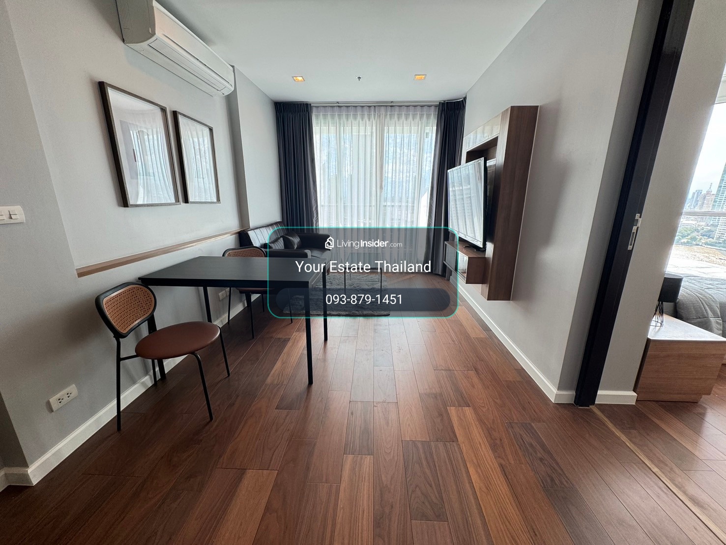Rhythm Sathorn ห้องมุม 38 ตรม. วิวแม่น้ำ เฟอนิเจ้อ เครื่องใช้ไฟฟ้าครบ ว่างให้เช่า – รูปที่ 2