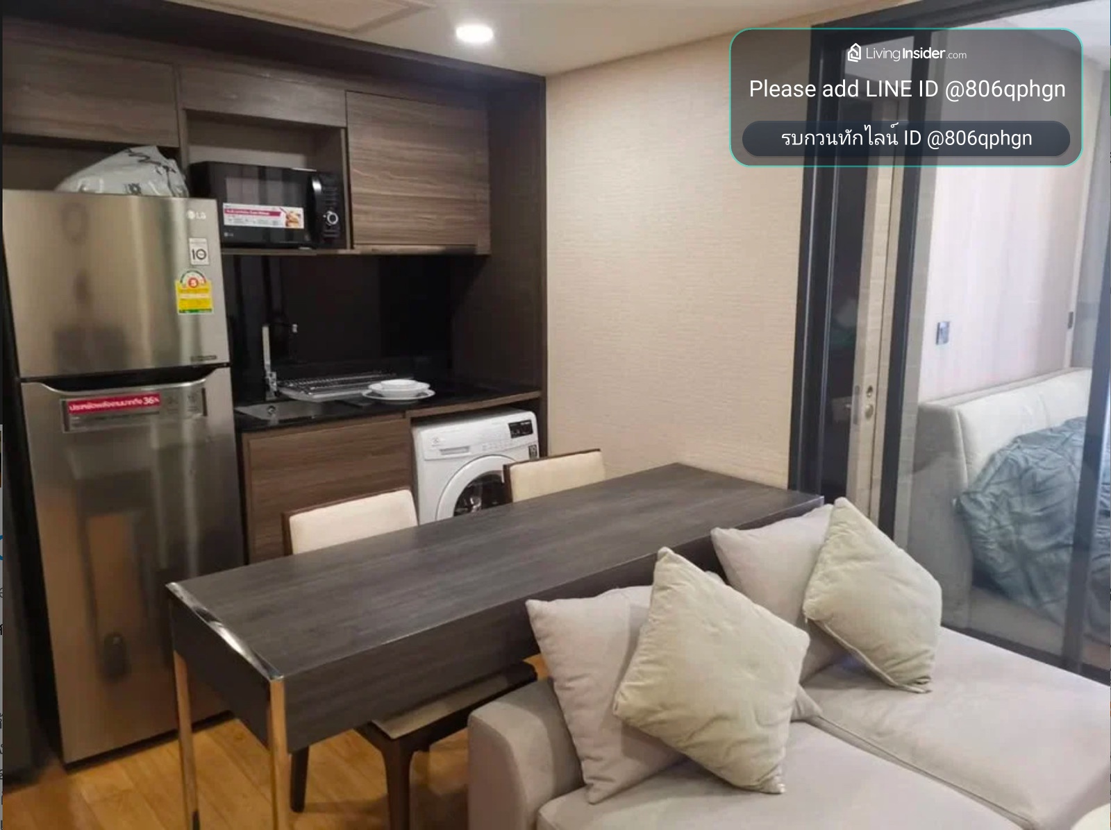 Klass Lansuan 35 sq.m. Please add Line ID @806qphgn 0841505483 – รูปที่ 4
