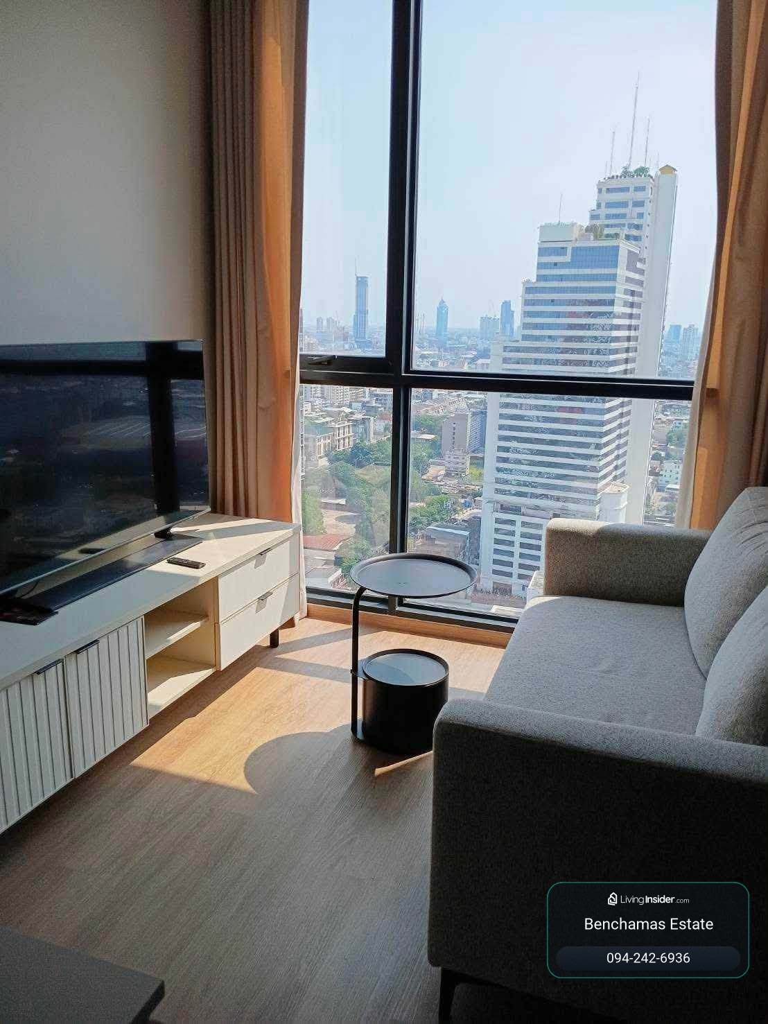 🚨 ให้เช่าคอนโด  THE ISSARA SATHORN | ห้องหรูชั้นสูง วิวสวย ✨  – รูปที่ 4