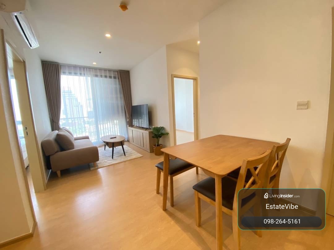 📍For Rent 🐶Pet-Friendly🐱✨Maru Ekkamai 2✨ 2 beds, 2 baths, size 58.98 sqm, High floor, Near BTS Ekkamai (0.6 km), Tel.0982645161 – รูปที่ 3