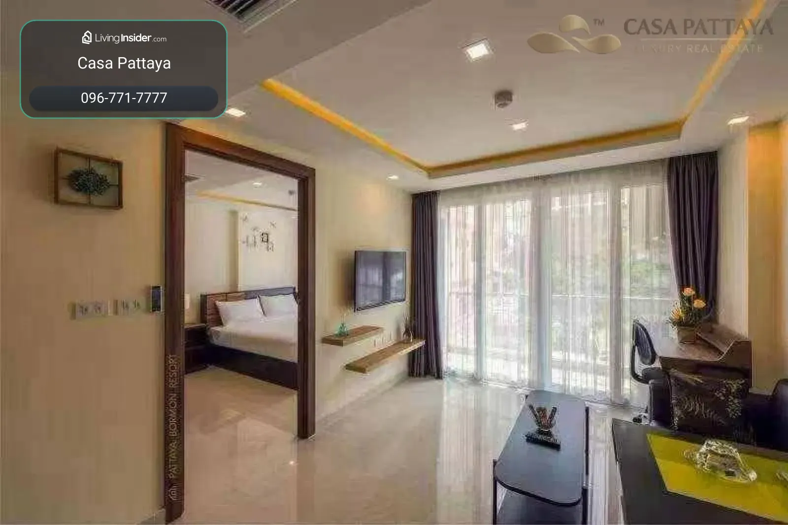 ขายพร้อมผู้เช่า คอนโดหรูใจกลางพัทยาใต้ Grand Avenue Residence – รูปที่ 3