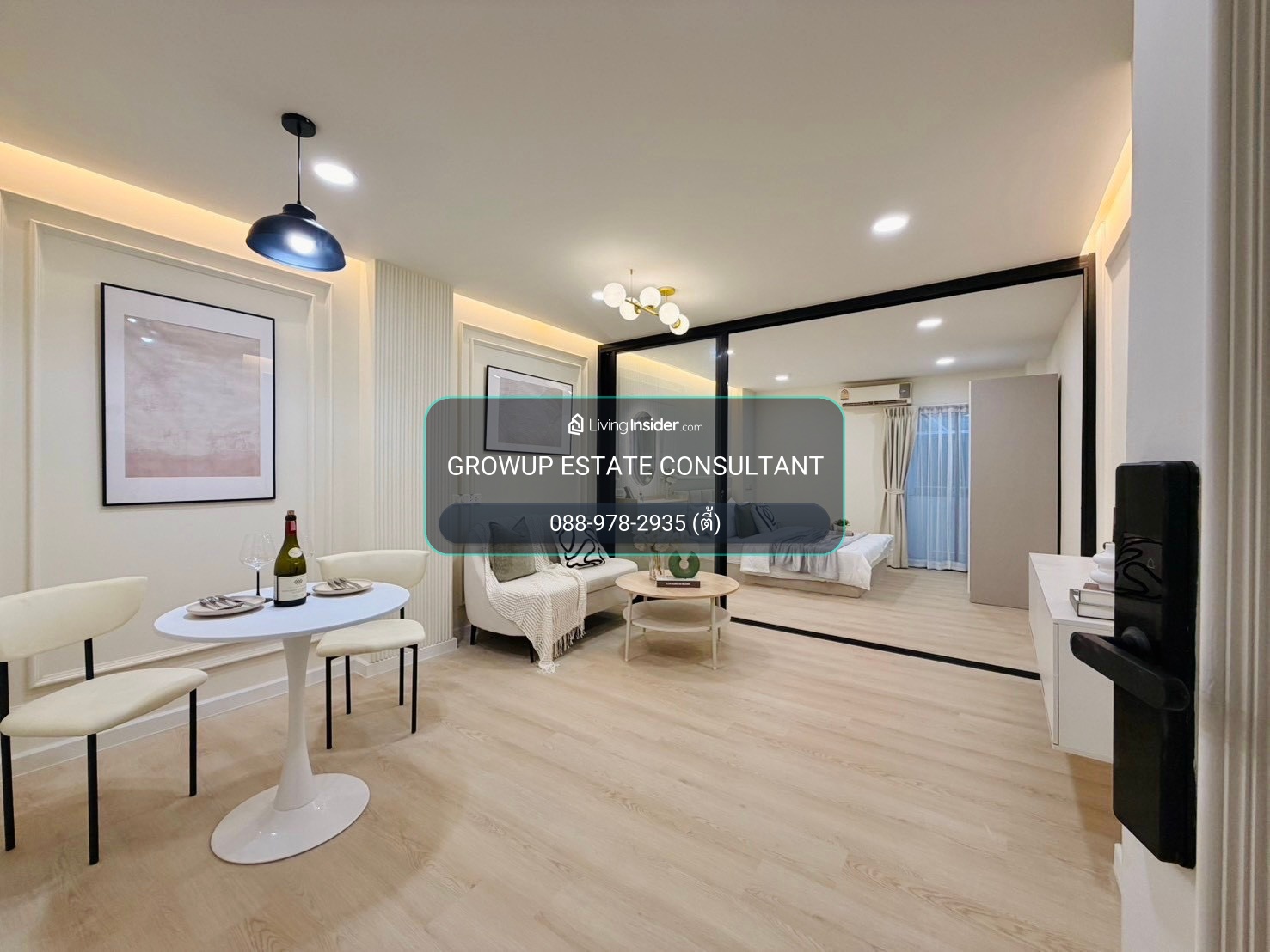 K-7263 🔥🔥 Pet Friendly !! Installments are cheaper than renting ✨️ Large, well-proportioned room, urgent sale! Condo Phraya Phirom, Soi Ratchada 36, ​​near MRT Lat Phrao Station and BTS Ratchayothin. – รูปที่ 3
