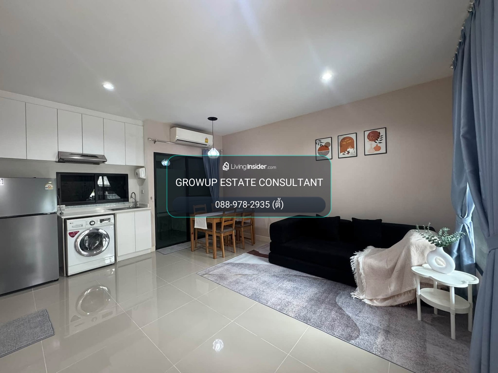 K-7269 🔥🔥House ready to move in, near Mega Bangna, for urgent rent! Pleno Sukhumvit Bangna, convenient travel. – รูปที่ 2
