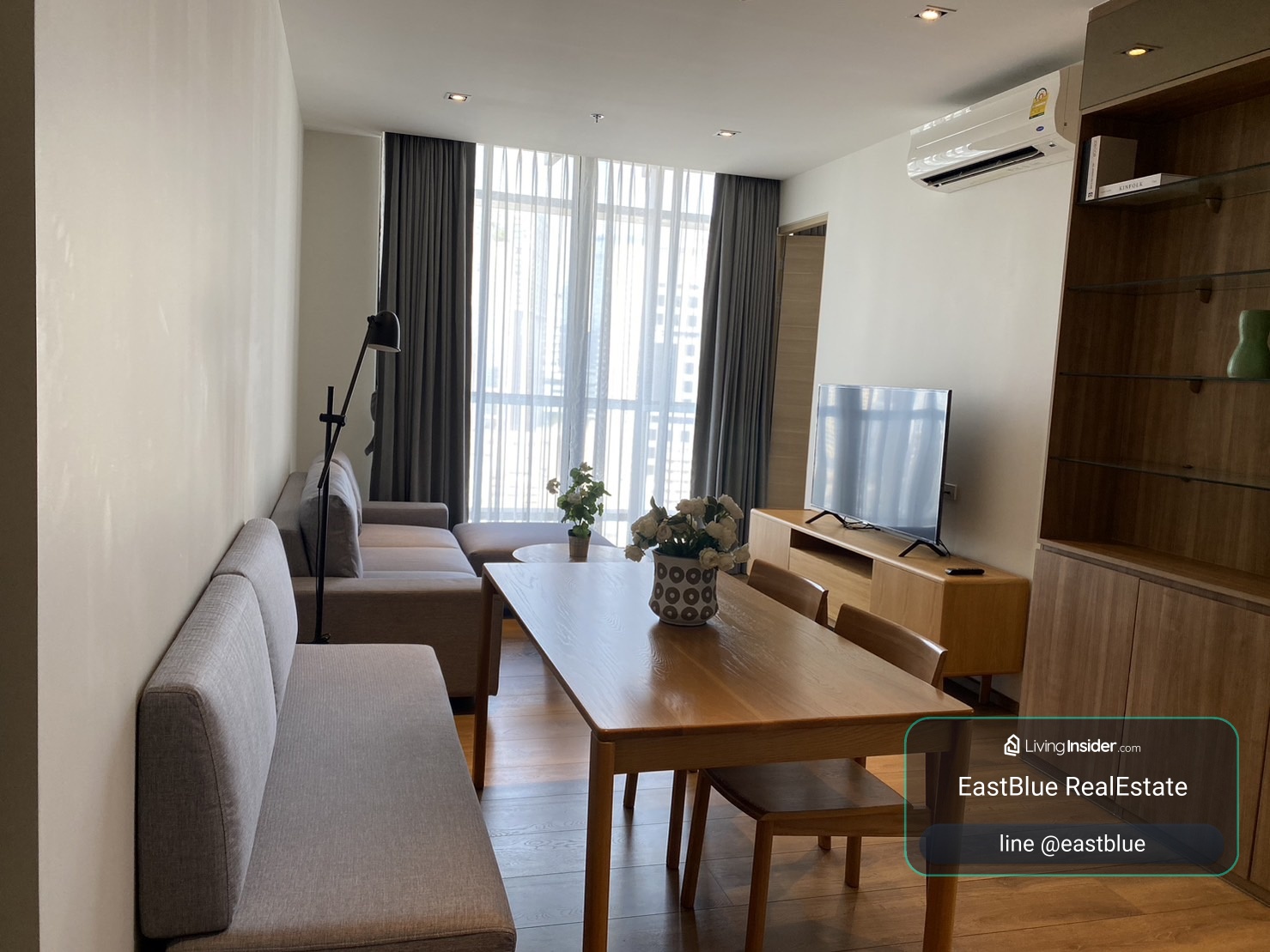 Luxury condo in the heart of Phrom Phong, 2 bedrooms, 55 sq.m.
Priced at 10 million baht with complete amenities! – รูปที่ 2