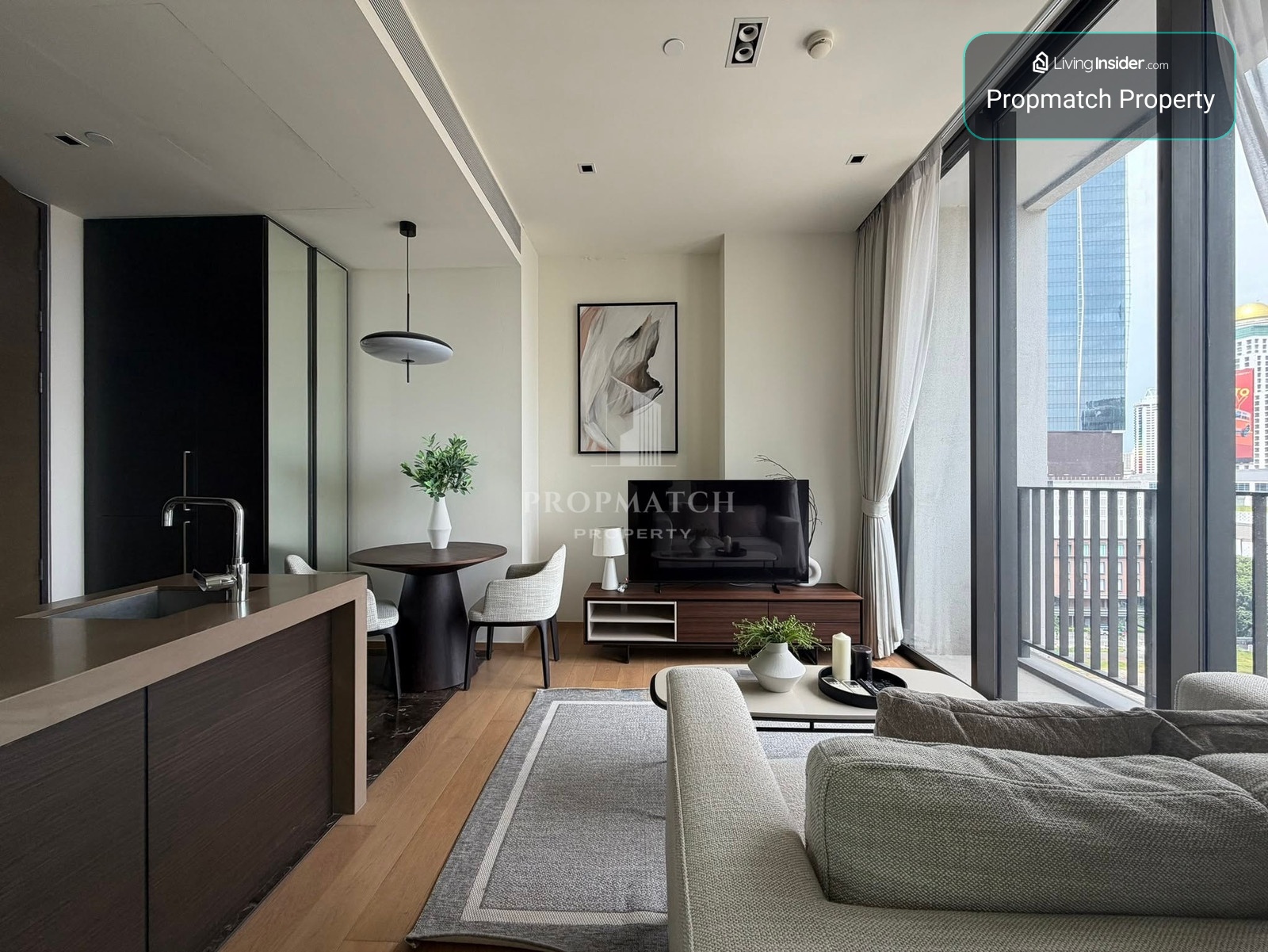 ✨Flash Deal ✨28 Chidlom ( 1Bed 1Bath 38SQM.) พร้อมอยู่ ! เพียง 42,000 บาทต่อเดือน Tel.0981315848@propmatch  – รูปที่ 2