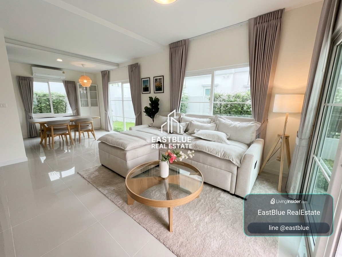 ให้เช่าบ้านเดี่ยว Villaggio 3 Srinakarin-Bangna 🏡✨ บ้านใหม่ เฟอร์ครบ! 0642748883 – รูปที่ 2