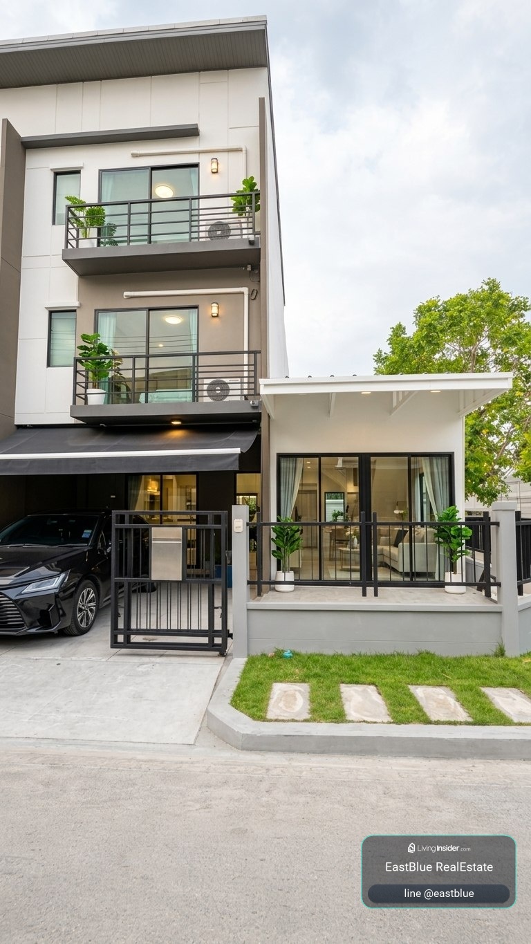รวมค่าโอน ขาย/เช่า Baan Klang Muang Ratchaphruek Sathorn 3 นอน 141 ตร.ม. 32 ตร.ว. ขาย 6.95 ล้าน / เช่า 28,000/เดือน 0642748883 – รูปที่ 2