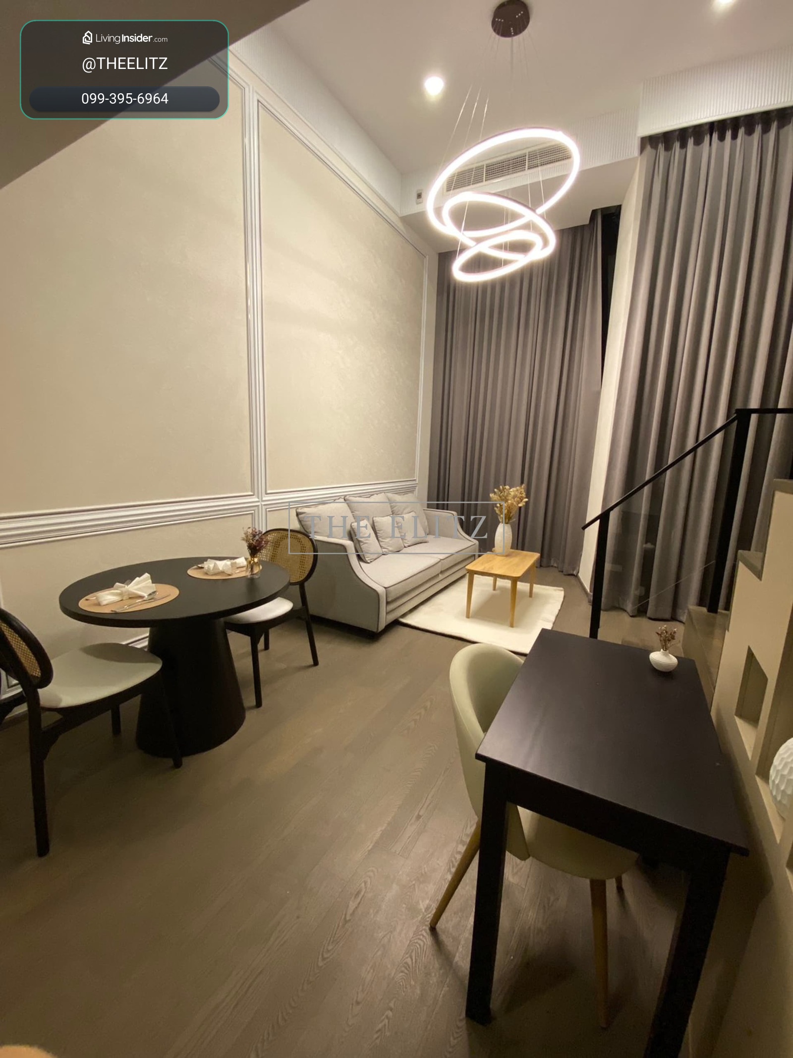 ✨ Extraordinary 4.25m Duo Space - High Ceiling Modern Residence near BTS-Ratchathewi | Breathtaking City Horizon Views - Short Distance to Siam Paragon & Chula - Elite Oasis ✨ – รูปที่ 4