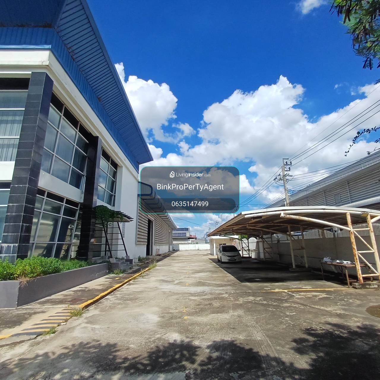 Warehouse with office for sale Bang Bua Thong - Lahan 864 sq m., total building 2,299 sq m., trailer can enter, 220 m from the main road, price 40 million. – รูปที่ 3