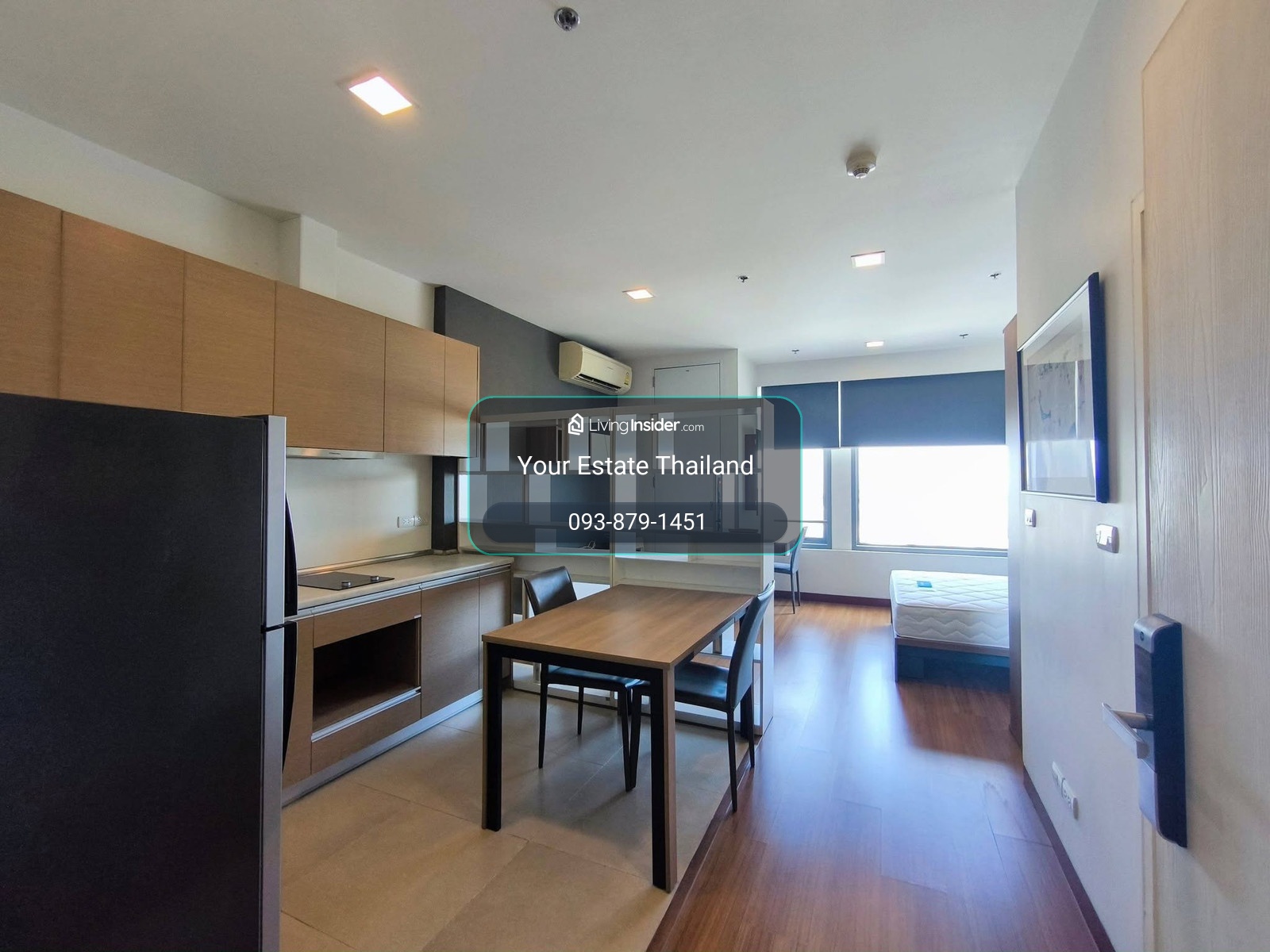 Vantage Ratchavipha Condo, studio room, separated room. Vacant and ready for rent – รูปที่ 3