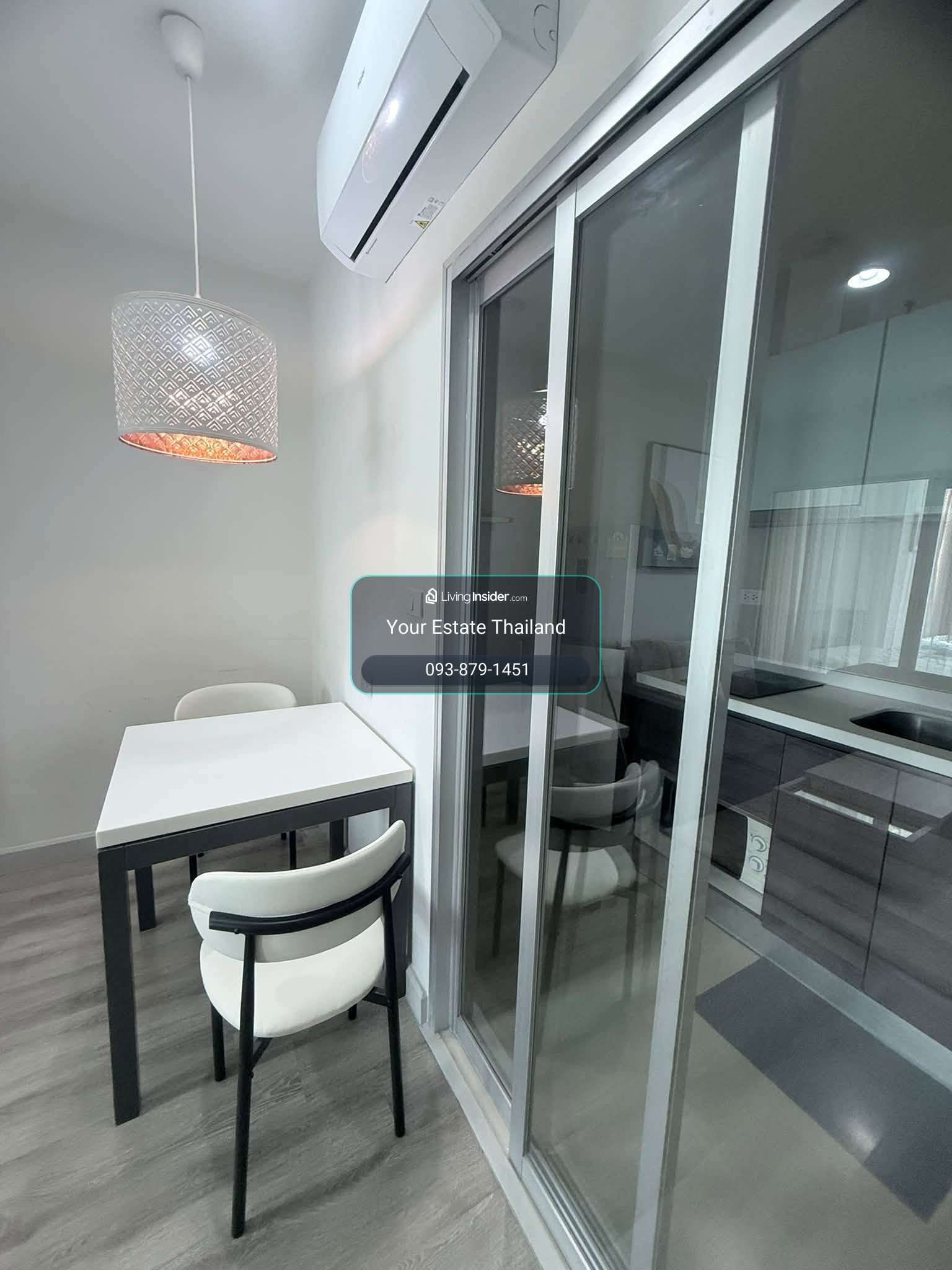  Centric Sathorn–Saint Louis คอนโด ห้องใหญ่ 42. ตรม. ห้องมุม ว่างพร้อมให้เช่า – รูปที่ 4