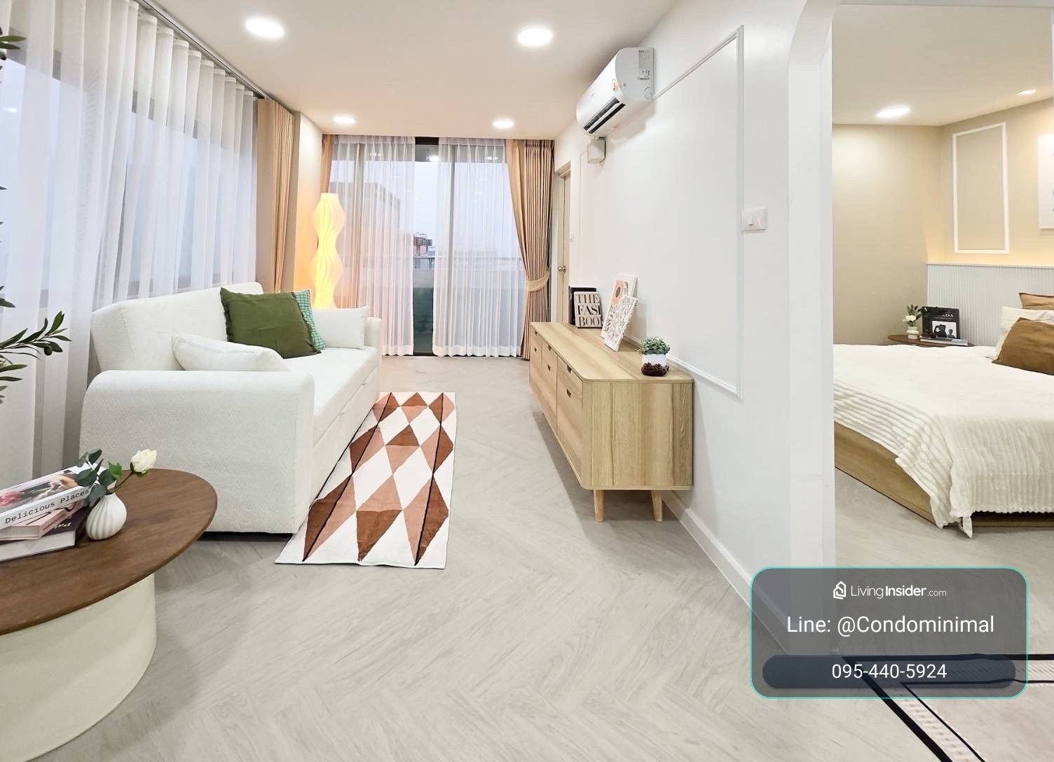 คอนโดห้องกว้าง ใจกลางรัชดา ขนาดพื้นที่ 48.5 ในราคาผ่อนง่ายสบายกระเป๋าา – รูปที่ 2