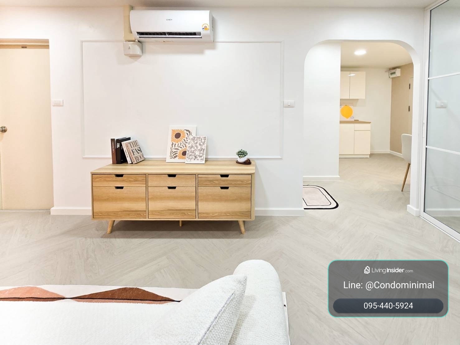 คอนโดห้องกว้าง ใจกลางรัชดา ขนาดพื้นที่ 48.5 ในราคาผ่อนง่ายสบายกระเป๋าา – รูปที่ 3