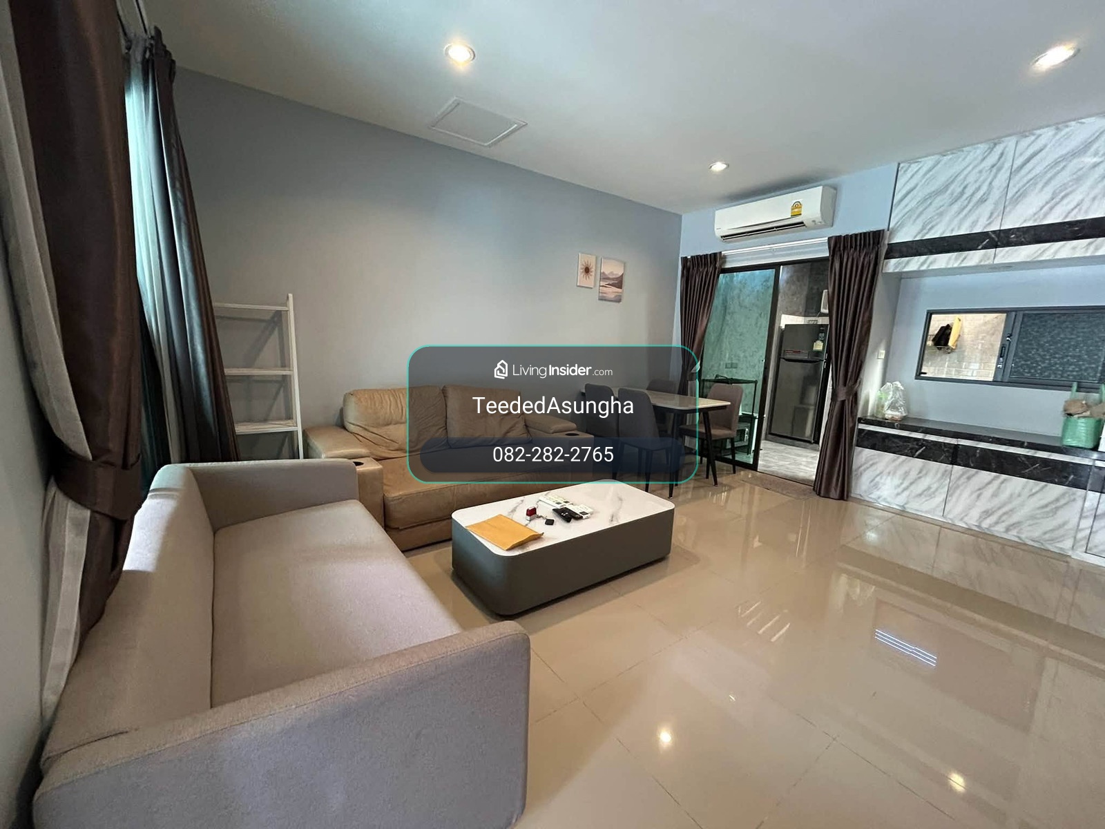 For rent 18 sq m, 3 bedrooms, 2 bathrooms, 2-story townhome, Pleno Sukhumvit, Bangna. – รูปที่ 3