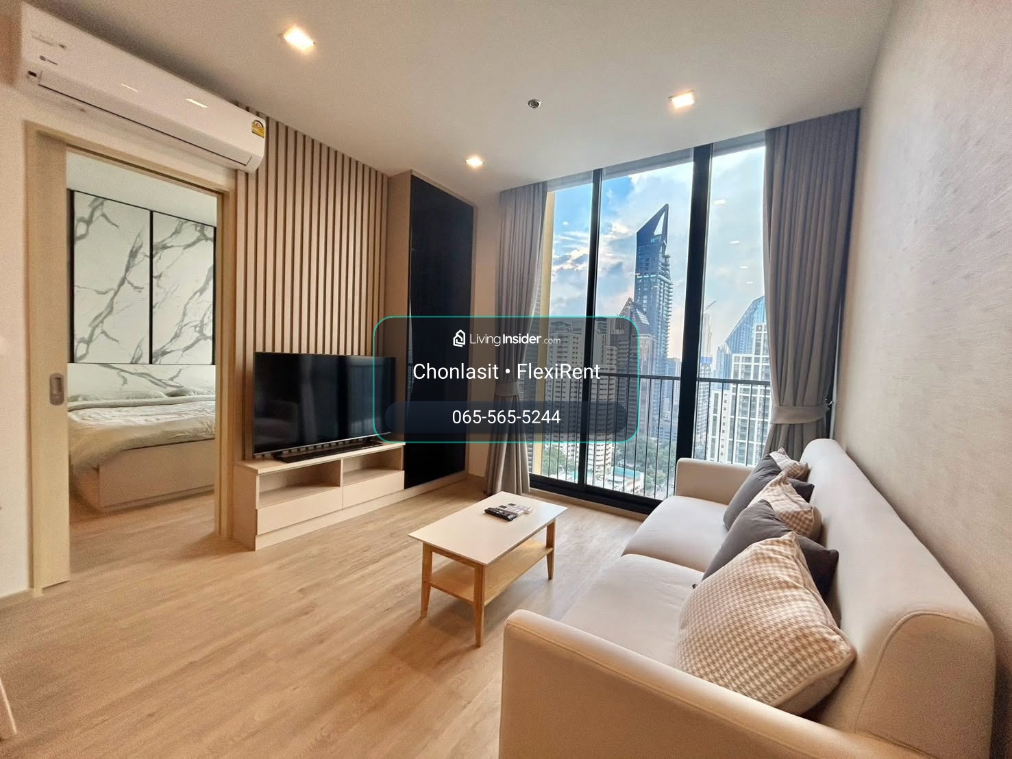 🏙️ ห้องชั้น 22 ใจกลางพร้อมพงษ์ ใกล้ BTS เพียง 450 เมตร | Noble State 39 – รูปที่ 2