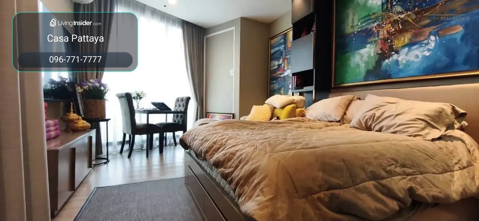เช่าคอนโดหรูติดชายหาด Edge Central Pattaya | ห้องสวย – รูปที่ 2
