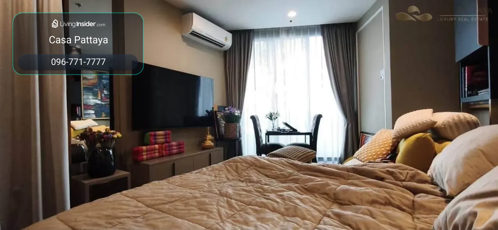เช่าคอนโดหรูติดชายหาด Edge Central Pattaya | ห้องสวย – รูปที่ 3
