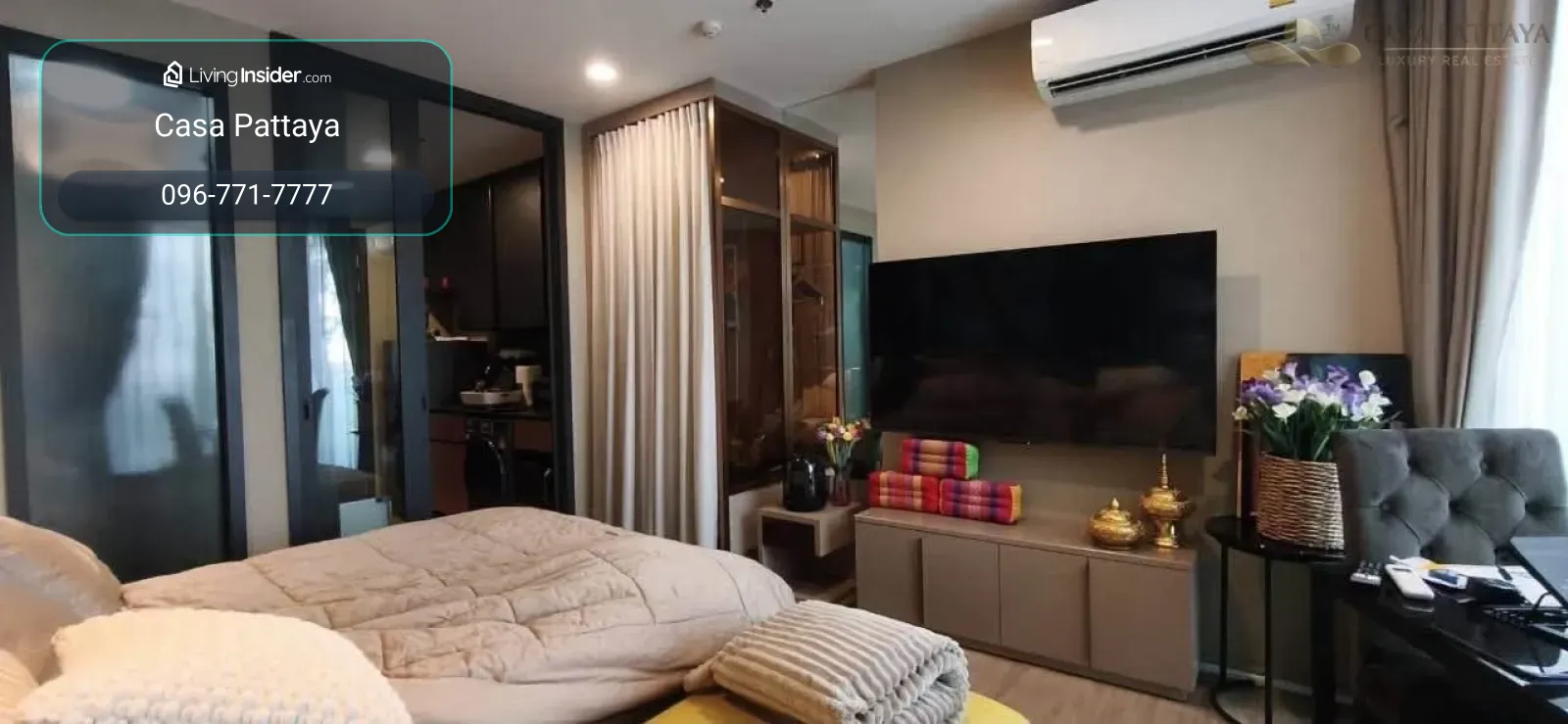 เช่าคอนโดหรูติดชายหาด Edge Central Pattaya | ห้องสวย – รูปที่ 4