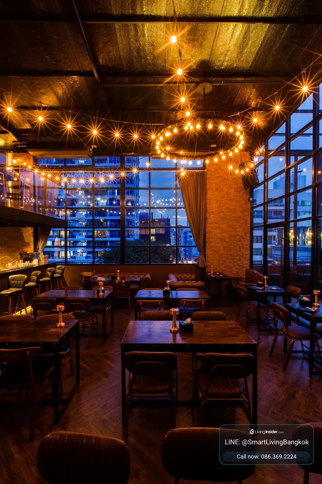 Space for rent for a Rooftop Bar, Thonglor 13 (91 sq m.), prime location in the hip lifestyle area. A gathering place for tourists and people with high purchasing power. Excellent traffic – รูปที่ 4