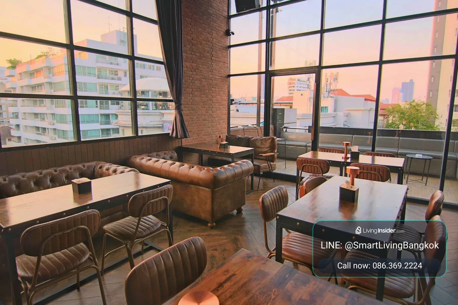 Space for rent for a Rooftop Bar, Thonglor 13 (91 sq m.), prime location in the hip lifestyle area. A gathering place for tourists and people with high purchasing power. Excellent traffic – รูปที่ 3