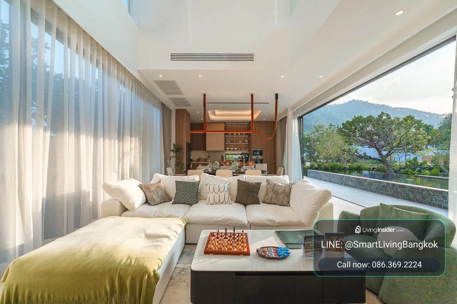 Luxury villa for sale, 631 sq m., prime location in Cherngtalay-Phuket, 5 bedrooms, 6 bathrooms, on land 112 sq m., highest private, vacation paradise. – รูปที่ 2
