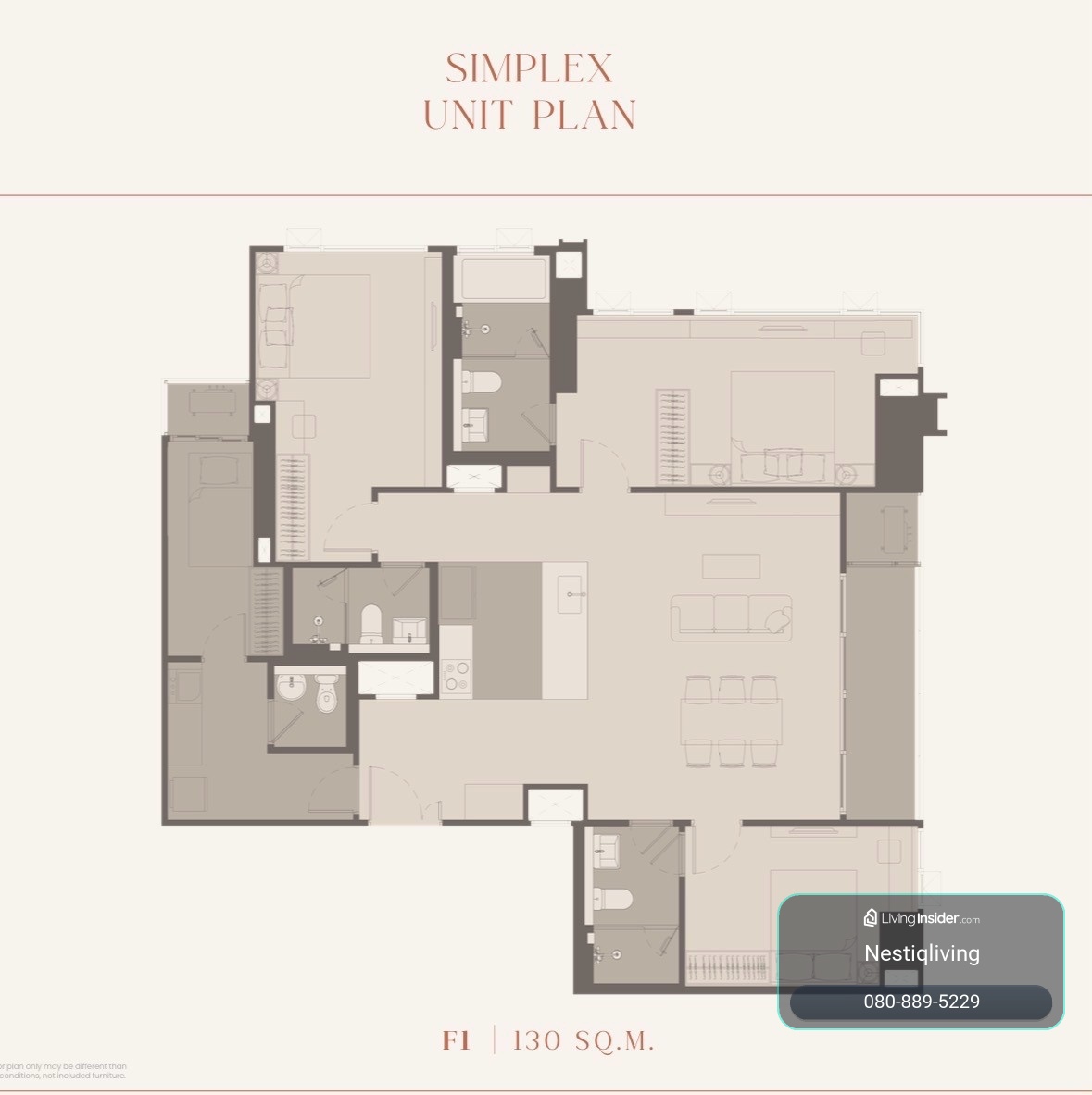 Rare Unit 3 Bedroom FQ 25,000,000(ขายเท่าทุน) ติดต่อ 080-8895229 – รูปที่ 2