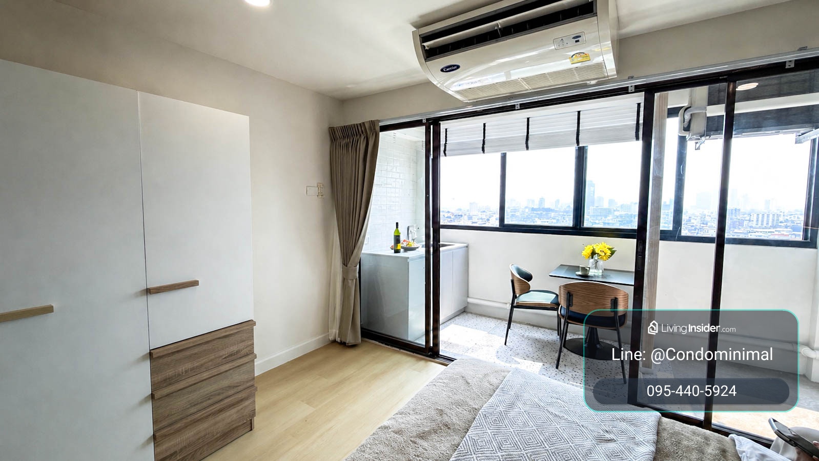 คอนโดห้องกว้าง รัชดา รีโนเวทใหม่ – รูปที่ 2