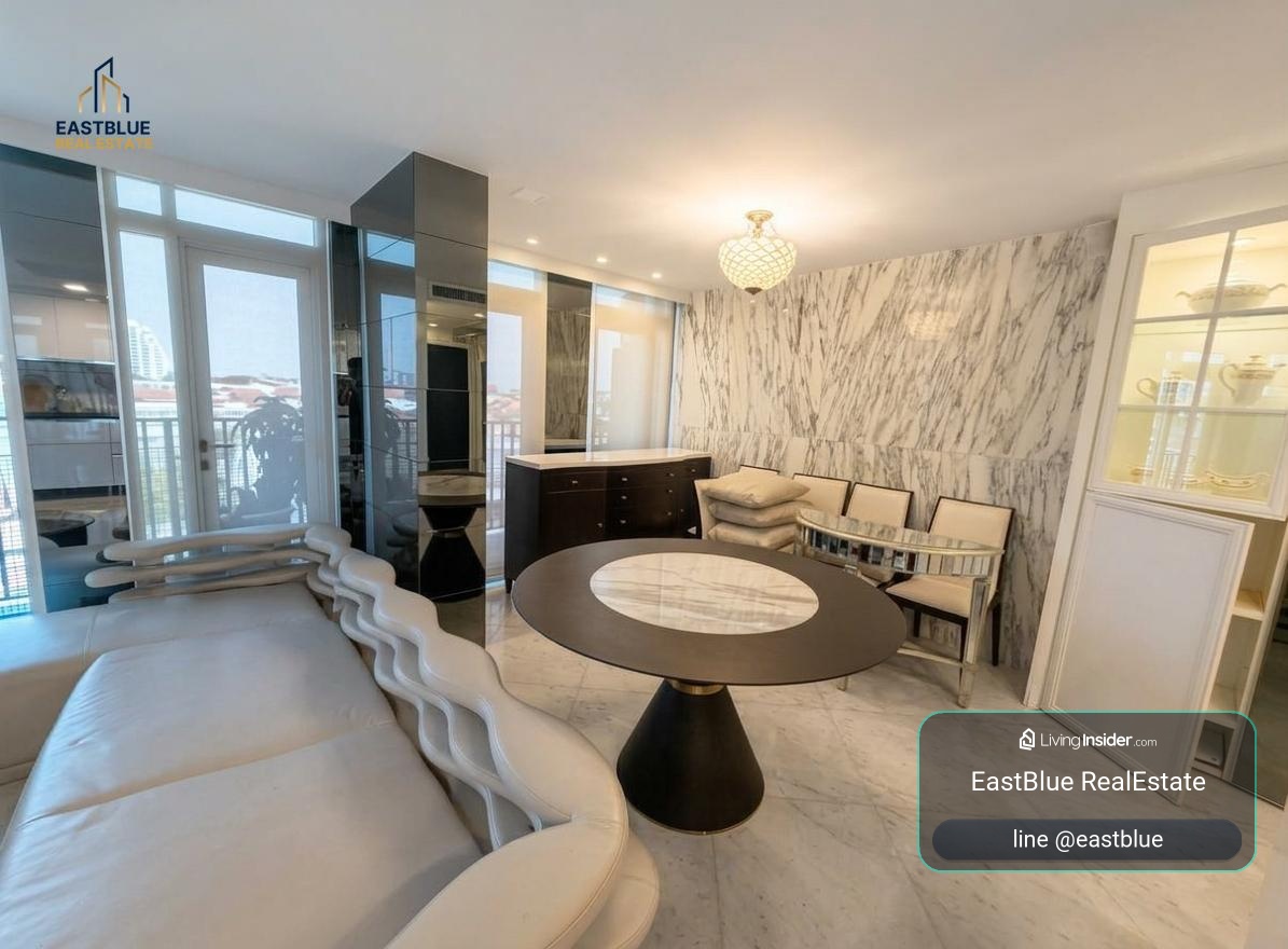 🏘️ Luxurious 3-Bed Condo at Maestro 01 Sathorn - Yen Akat! 💎138.26 sqm, 80,000 THB/month, BTS Lumpini, All Facilities! EB-89718 0642748883 – รูปที่ 2