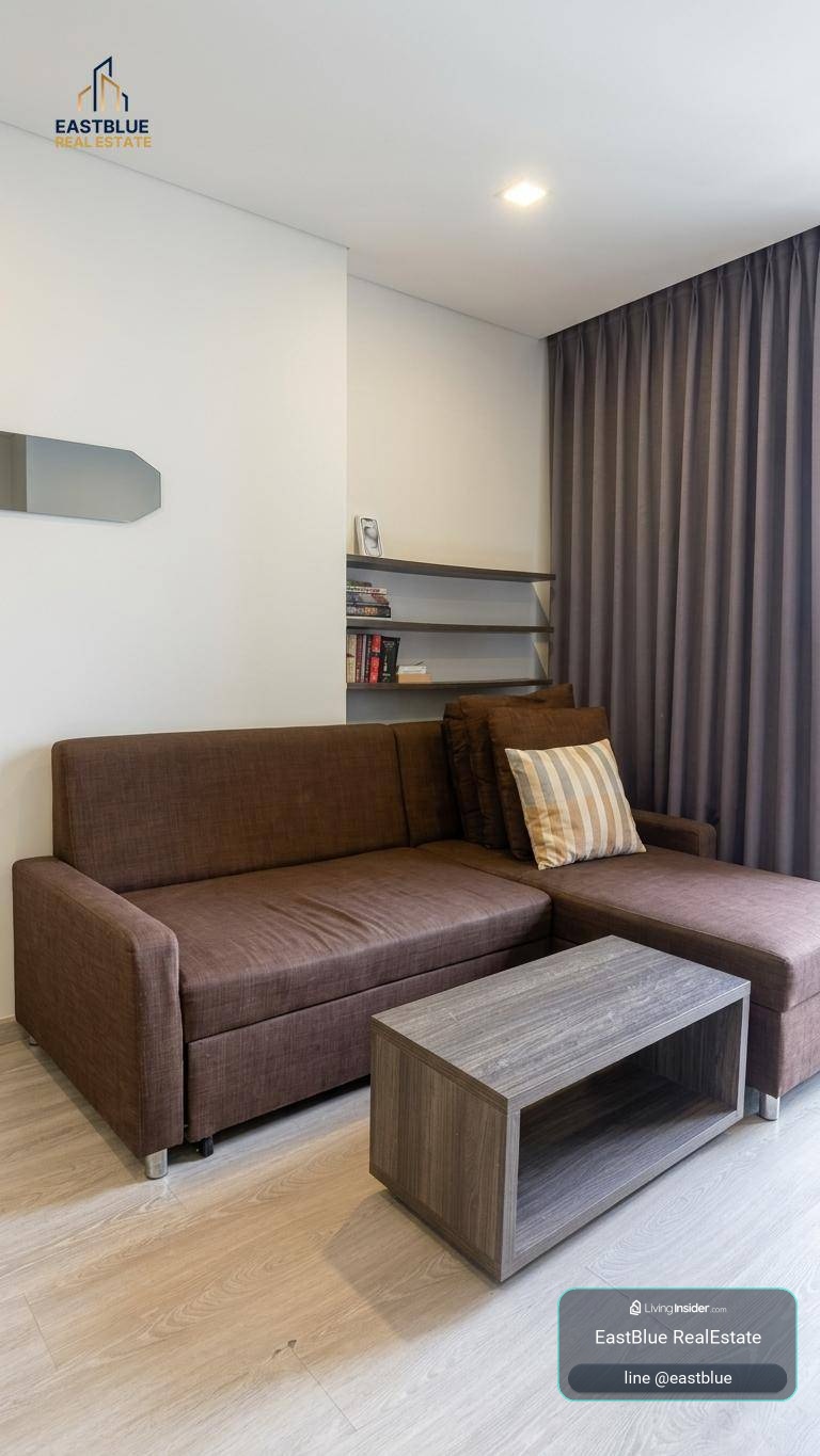 For Rent: Quinn Condo Ratchada 2 Bed 66 sqm near MRT Sutthisan 33,000 THB/month – รูปที่ 2