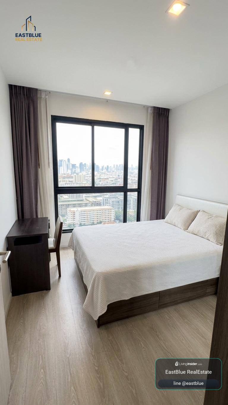 For Rent: Quinn Condo Ratchada 2 Bed 66 sqm near MRT Sutthisan 33,000 THB/month – รูปที่ 3
