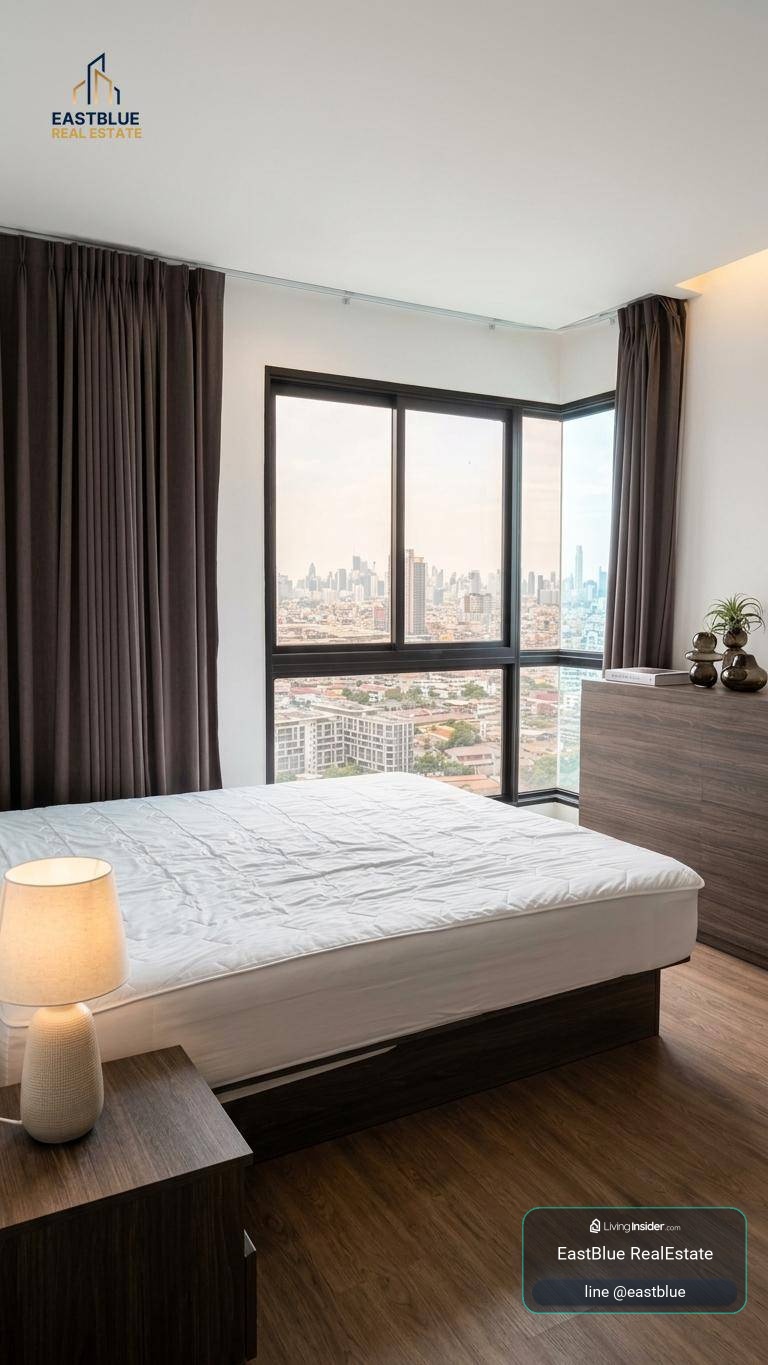 ให้เช่า Quinn Condo Ratchada 2 นอน 66 ตร.ม. ใกล้ MRT สุทธิสาร 33,000/เดือน 0642748883 – รูปที่ 4