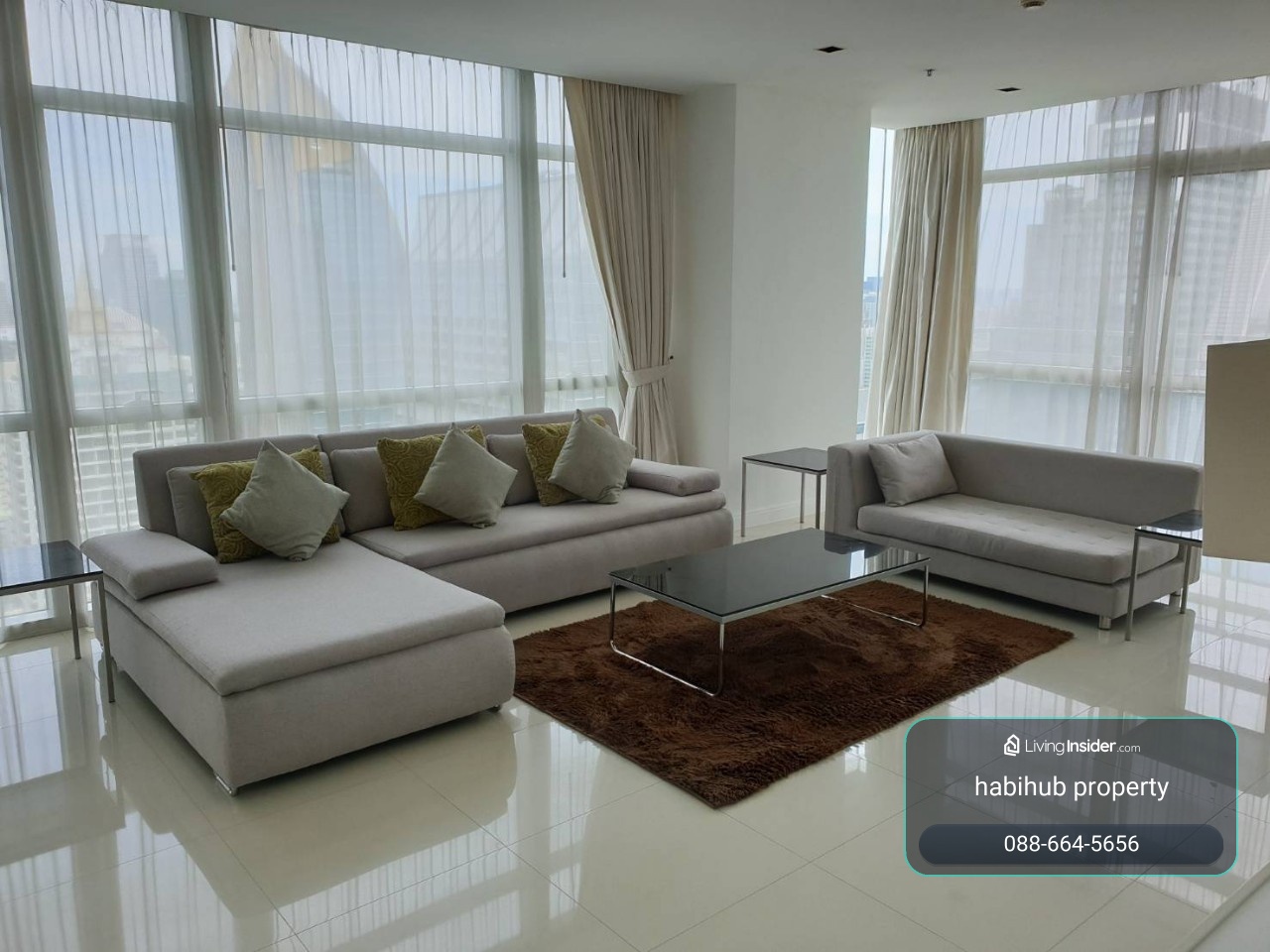🏠✨ แอทธินี เรสซิเด้นซ์ (Athenee Residence) | เช่าคอนโด 4 ห้องนอน (HBH-TB-403) – รูปที่ 3