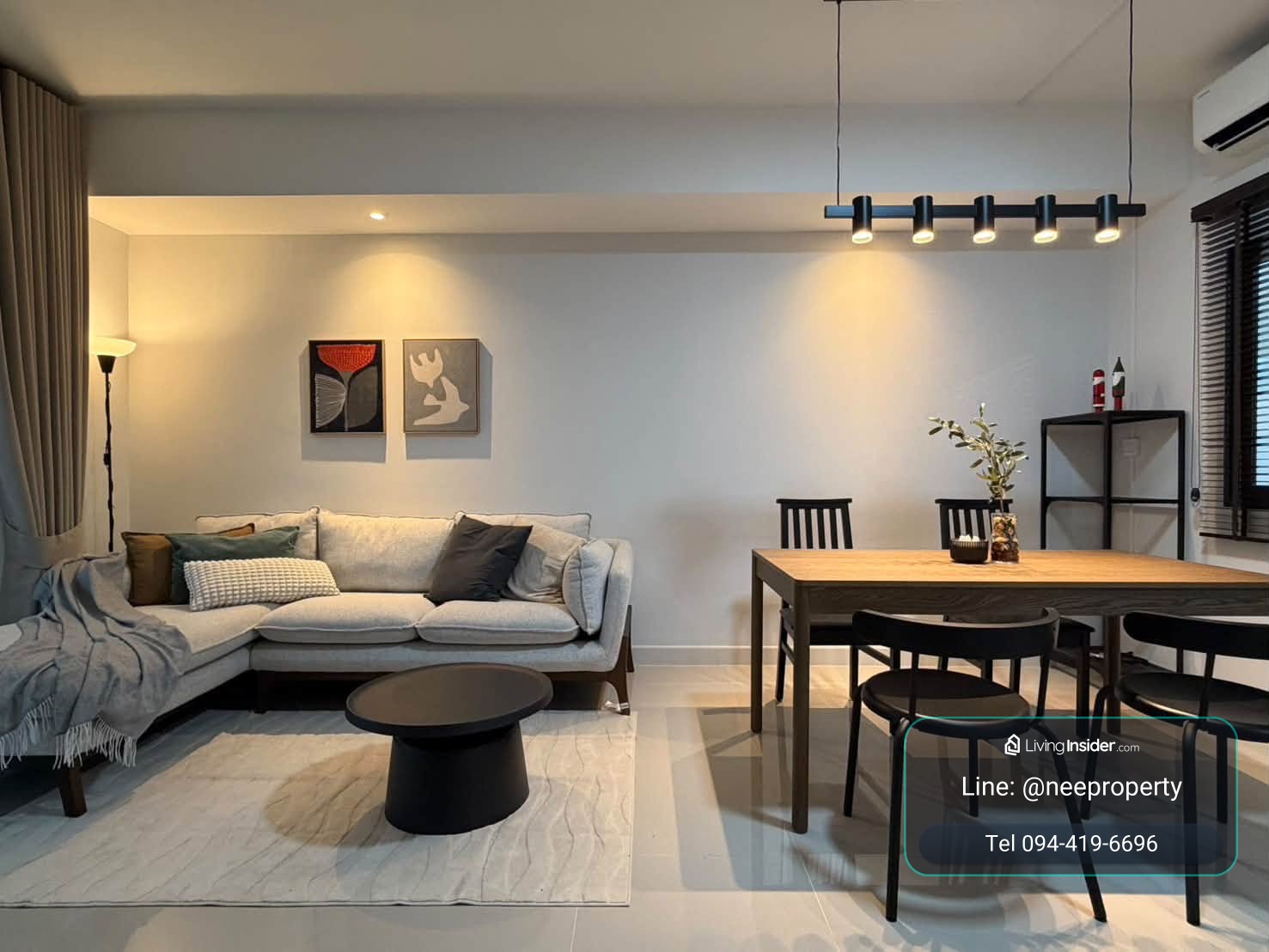 For rent, 2-story townhome, Pleno Sukhumvit Bangna 2, beautiful house, fully furnished, ready to move in. – รูปที่ 2