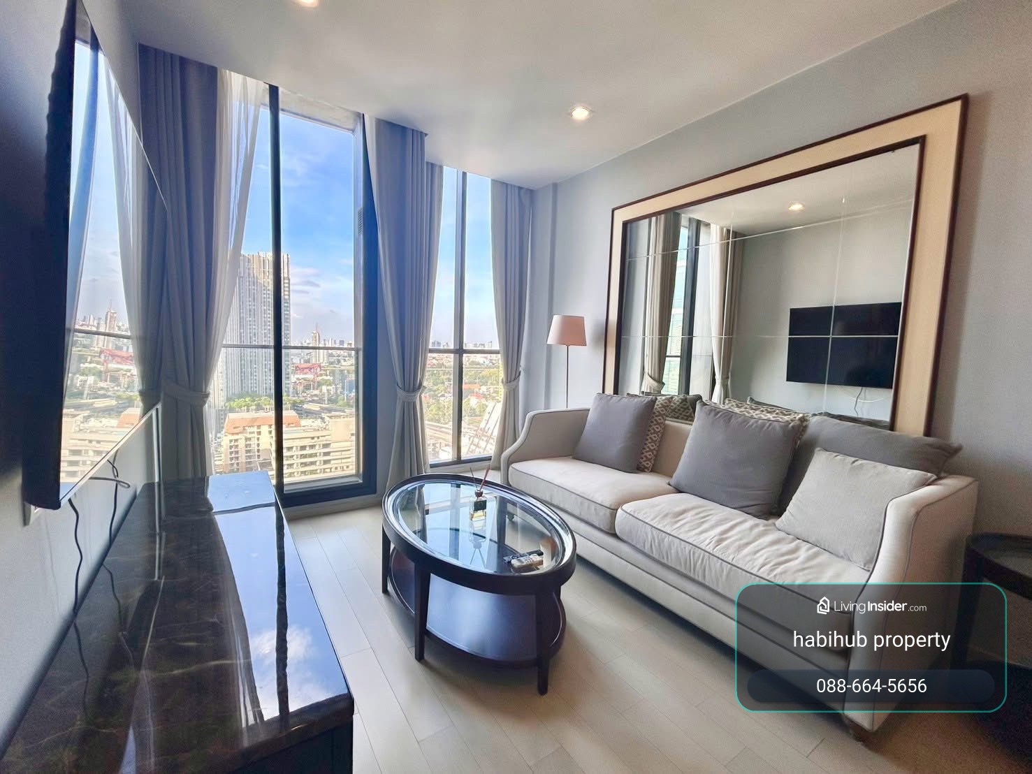 🏠✨ โนเบิล เพลินจิต (Noble Ploenchit) | เช่าคอนโด 2 ห้องนอน (HBH-TB-407) – รูปที่ 2