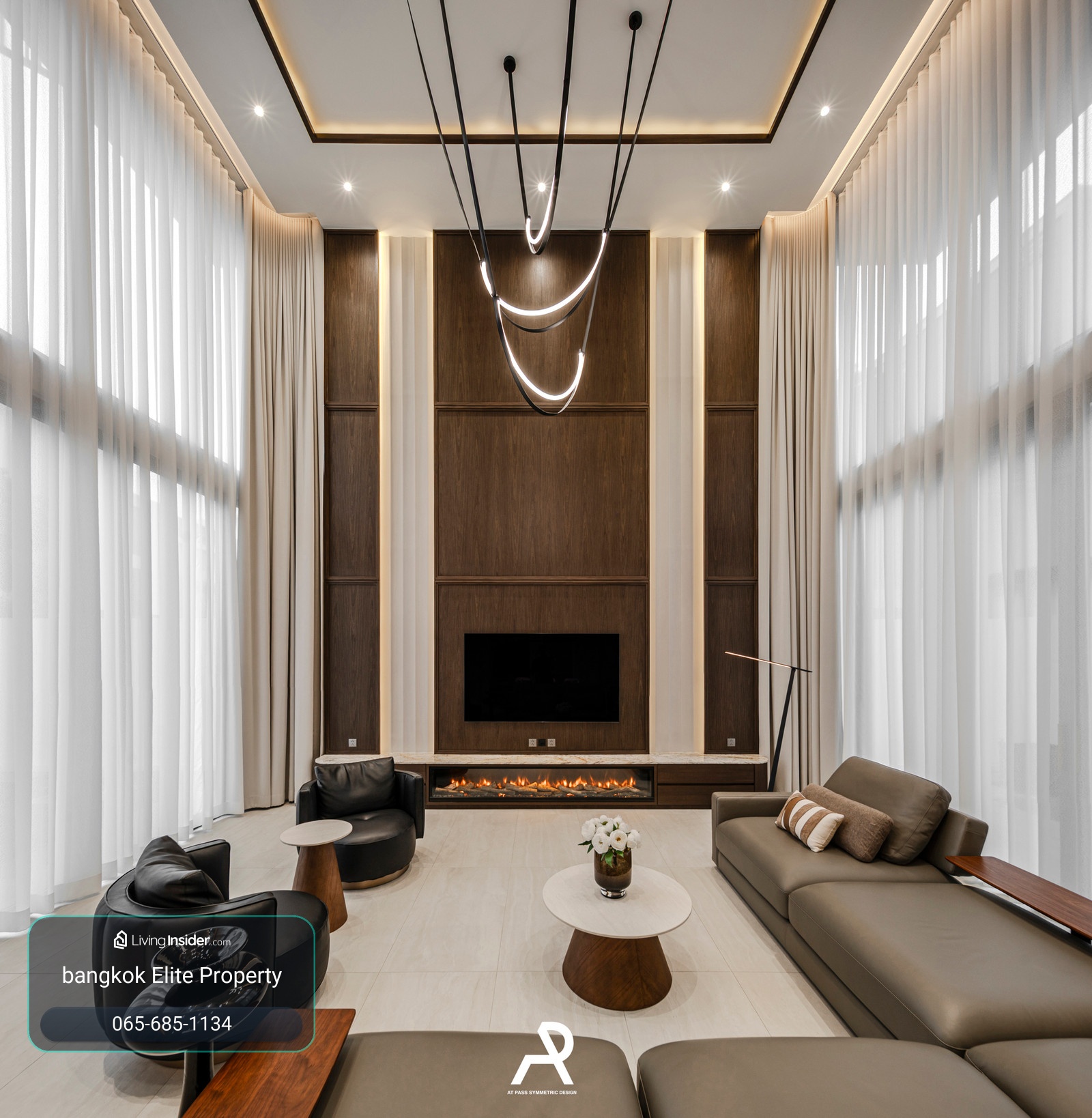 Luxury house for rent, Hyde Park Garden Vibhavadi, next to Harrow International School. There is a private elevator in 4 bedrooms. – รูปที่ 3