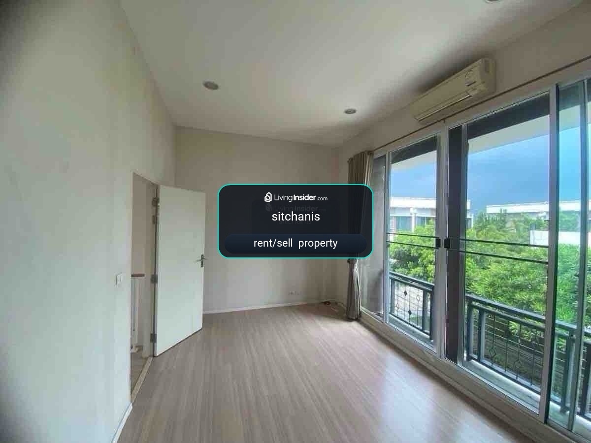 For sale Baan Klang Muang Chok Chai 4 Soi 50 in front of the garden. – รูปที่ 3