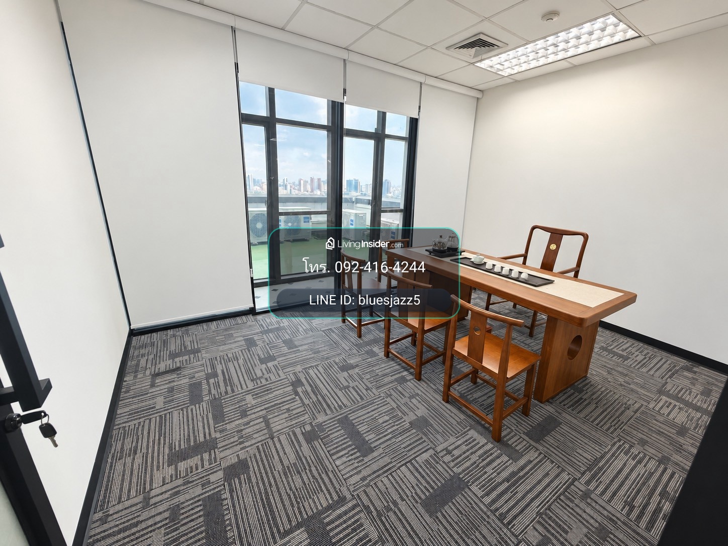 For RENT OK Space @KPN Tower Rama 9 41sqm Fully Furnished Serviced Office Near MRT Phra Ram 9 Central Rama 9 – รูปที่ 4