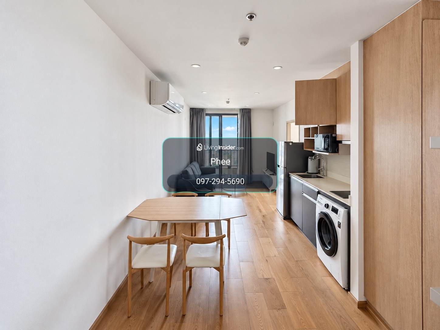 🏙️ FOR RENT | Q Chidlom Phetchaburi 2 Bedrooms | 2 Bathrooms | 65 sqm North-facing with a clear, open view 💰 Rental: THB 45,000/month – รูปที่ 2