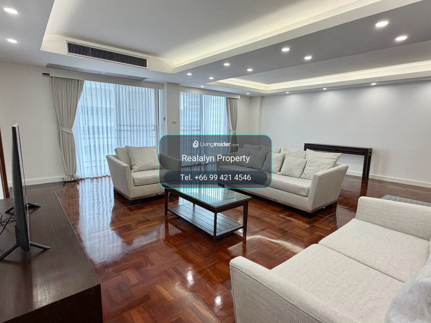 🔥 คอนโดห้องรีโนเวทสวยกายาก‼️ 3 ห้องนอนให้เช่า 📍ทำเลพร้อมพงษ์ | 225 ตร.ม. | ระเบียงใหญ่ 2 ฝั่ง | เลี้ยงแมวได้ 🐱 – รูปที่ 4