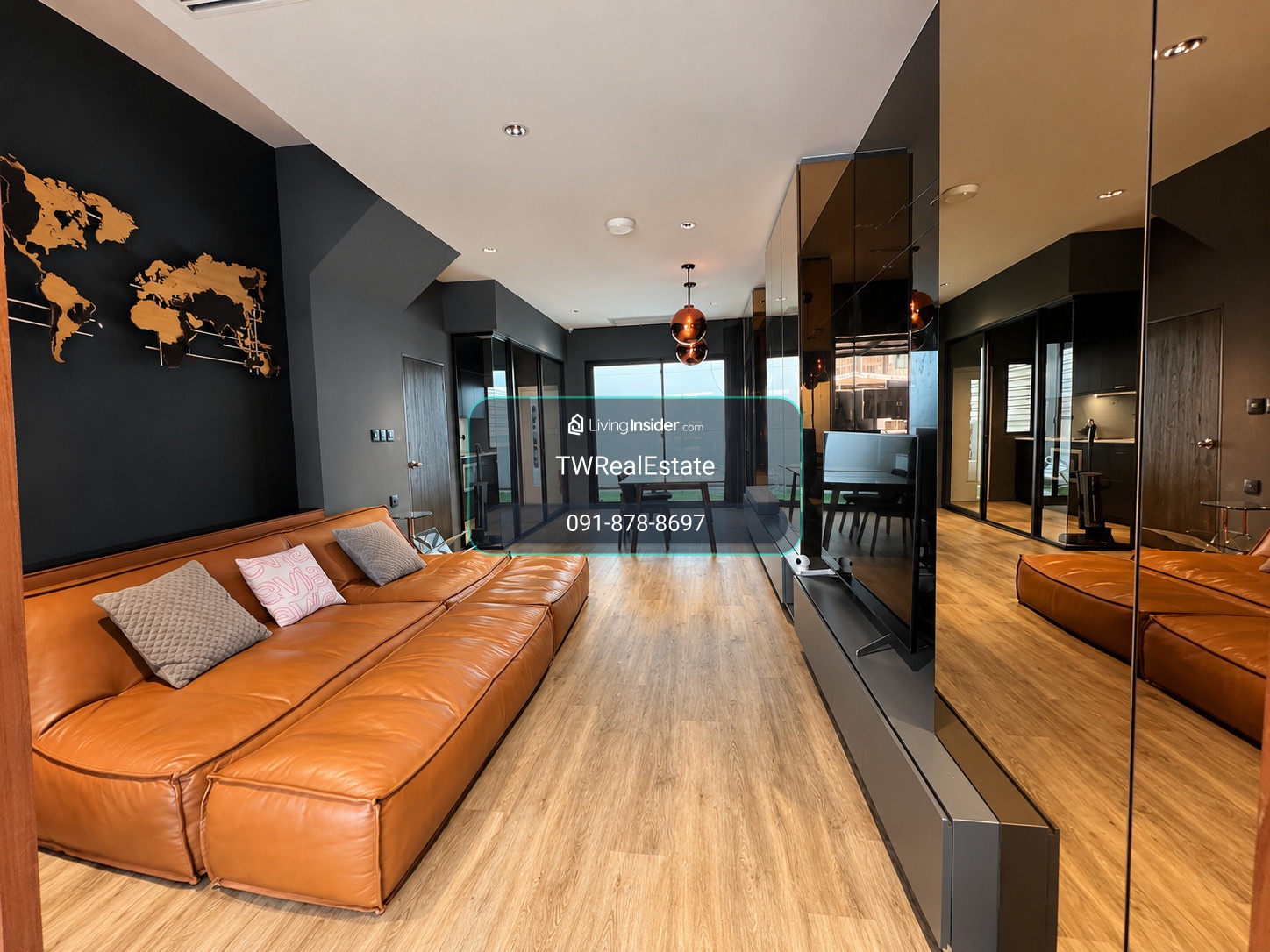 ขายด่วน ราคาพิเศษ! Townhome 3 ชั้น The Landmark เอกมัย–รามอินทรา | Built-in พรีเมียมทั้งหลัง พร้อมเฟอร์นิเจอร์ครบ บ้านสภาพใหม่   ทำทำเลดี ดินทางสะดวก เข้าออกได้หลายทาง – รูปที่ 4