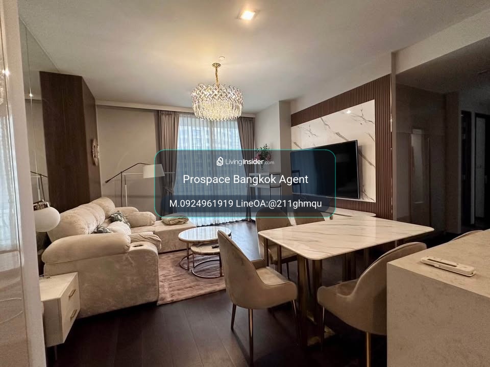 ULTRA-LUXURY 3-BEDROOM RESIDENCE FOR RENT | LAVIQ SUKHUMVIT 57 (Rent price negotiable, welcome all nationality) – รูปที่ 2