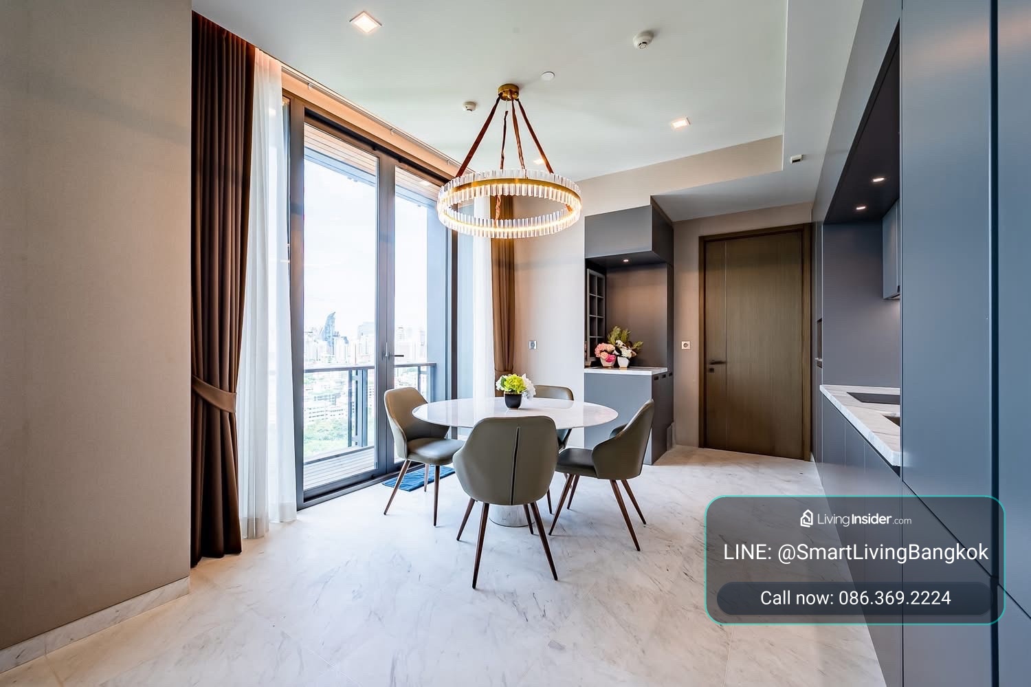 ให้เช่าคอนโดหรู ขนาด 125 ตร.ม. 2 ห้องนอน เลี้ยงสัตว์ได้ – รูปที่ 4