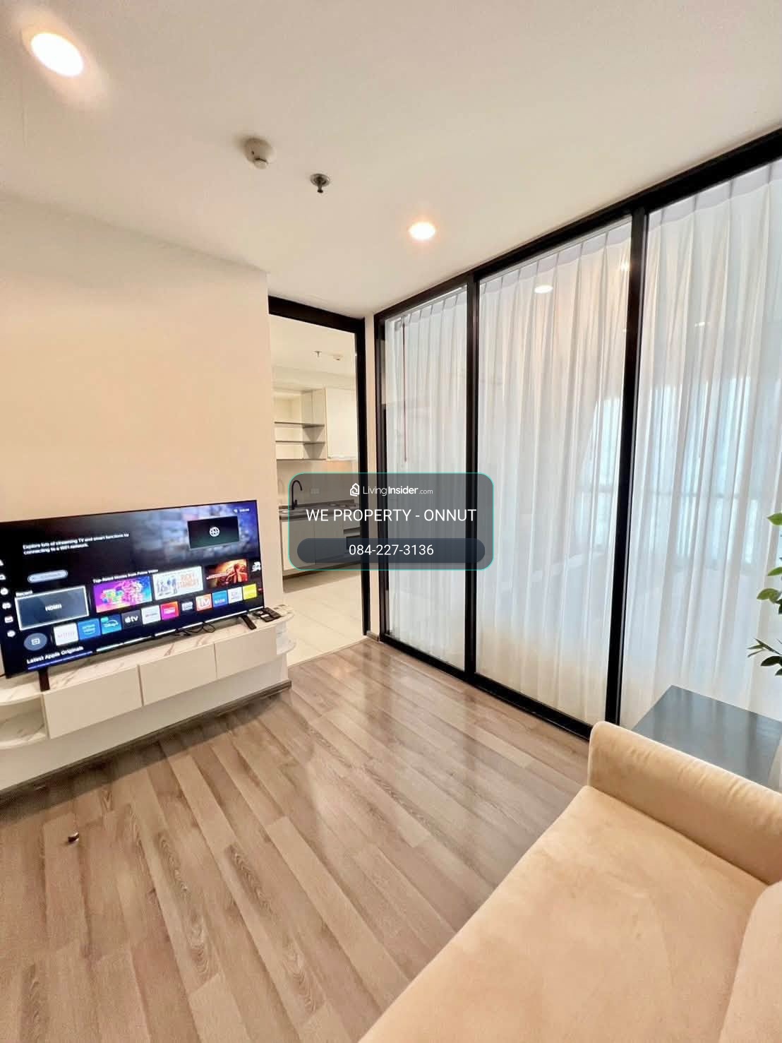 ห้องสวยวิวฮาบิโตะ เฟอร์ครบ พร้อมเข้าอยู่!!⭐The Base Park West (เดอะ เบส พาร์คเวสต์ สุขุมวิท 77) – รูปที่ 2