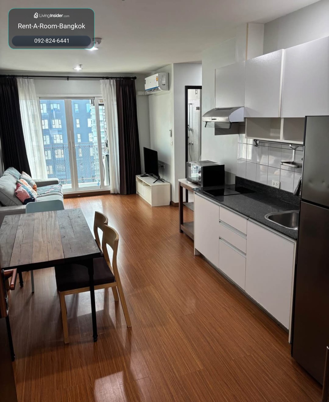 C260284 Regent home bangna, 28 sqm pool view, 1 bed furnished, 12,000 thb  – รูปที่ 3