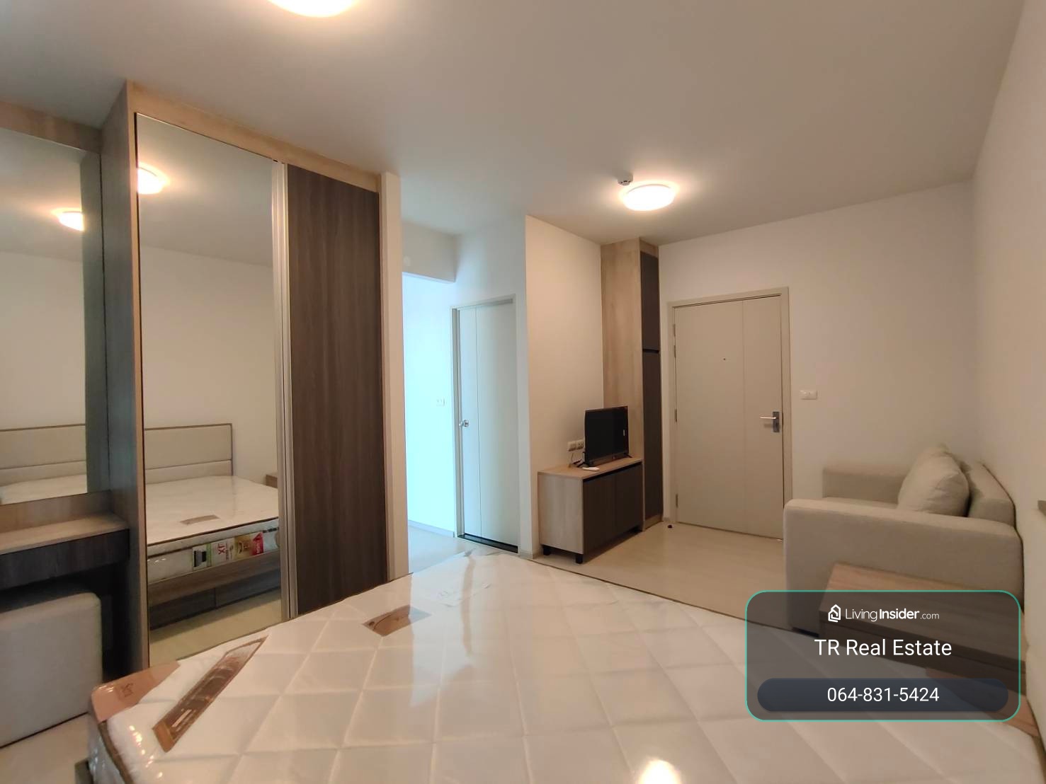 🏡 Condo for Rent – Unio Sukhumvit 72 (ยูนิโอ สุขุมวิท 72) | 1 Bed | 1 Bath | 22 sqm | Floor 6 | BTS Bearing | 💰8,500 THB/month | LINE: @979ywrvr | Ref: PK0258 – รูปที่ 3